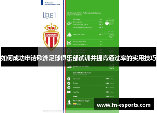 如何成功申请欧洲足球俱乐部试训并提高通过率的实用技巧
